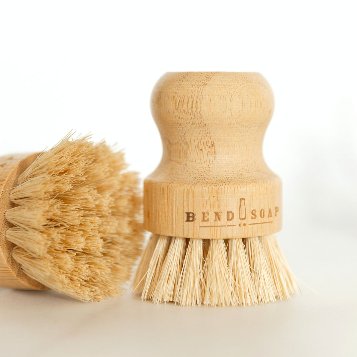 The Bend Soap Wooden Palm Brush is made with natural materials for clean living